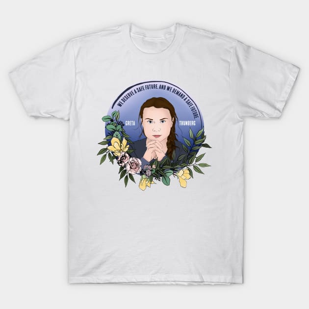 Greta T-Shirt by FabulouslyFeminist